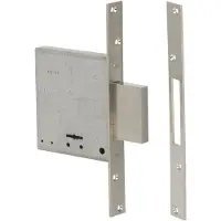 Lpcc 1 X SERRURE A MORTAISE A DOUBLE PÊCHE POUR BOIS ART. 57010 ET 60