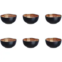Bjorn Bol IRIS Ø12cm - 6 pièces - Marron sauvage