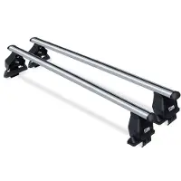 Menabo Barres De Toit Aluminium Pour Vw Polo 5 Portes - De 2009 À 2017