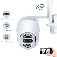Sunivision Caméra HD-IP Wifi Infrarouge Motorisée Intelligente PTZ Double Objectif Cloud 2.0 Megapixel Full HD 1920x1080p AP-128-2MP-36-12