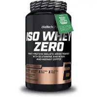Biotech USA Iso Whey Zero protéine de lactosérum sans lactose saveur Caffé latte 908 g