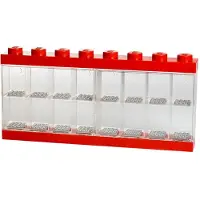 LEGO - Vitrine pour 16 figurines Rouge et transparent - 40660001