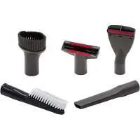 VHBW Kit de buses pour aspirateur (5 pièces) compatible avec Kärcher SE 4001, SE 4002, SE 5.100, SE 6.100, WD 2, WD 2.200, WD 3