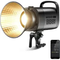 Neewer CB60B 70W COB Video Light avec 2.4G/Application Contrôle à Distance, Bicolore Éclairage Continu LED, Monture Bowens Lumière Photo Studio