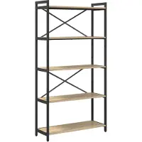 vidaXL Bibliothèque Chêne sonoma 80 x 30 x 153 cm Bois d'ingénierie
