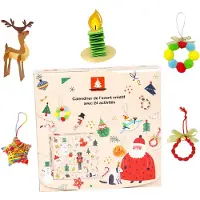 MegaCrea Calendrier de l'Avent créatif 24 cases