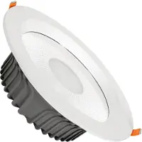 LEDKIA Spot Led Downlight Cob Rond 30w Coupe Ø 200mm Blanc Neutre 3800k - 4200k
