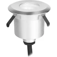 Forlight Applique extérieure LED C4 Senya - Lumière blanc chaud, couleur argent