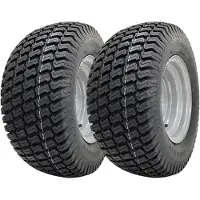 Parnells 20x8.00-10 Roues de tondeuse à gazon 4 Stud Turf Wanda 100mm PCD Road Legal (Lot de 2)