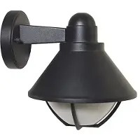 BOWI Applique Extérieur - Bowi - Edina - Noir - Ip44 - E27 - 1 Ampoule Non Fournie