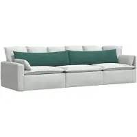 vidaXL Coussins de canapé 2 pcs Vert foncé 145 x 40 cm