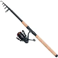 Kinetic Zathar Tele 1000fd Combinaison tournante Golden 1.80 m / 3-15 g Golden 1.80 m