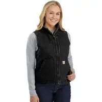 Carhartt Sherpa Lined Mock Neck Gilet pour dames