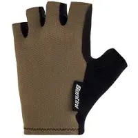 Santini Brisk Short Gloves Marron S