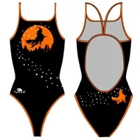 Turbo Halloween Witch Swimsuit Noir 3XL Femme