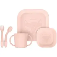 Miniland Meal Set Square Rose