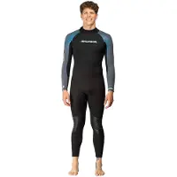 Salvimar Caribe 1.5 Mm Diving Wetsuit Noir S Homme
