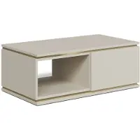 Vicco Table basse Linette Cachemire 90x50cm avec tiroir, Model 57968