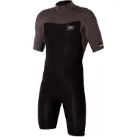 Ocean & Earth One Free Flex 2/2 Mm Short Sleeve Back Zip Shorty Noir L Homme