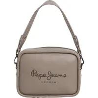 Pepe Jeans pour femme. PL0300004 Sac à bandoulière Bassy Code gris (OSFA), Casuel, Polyuréthane
