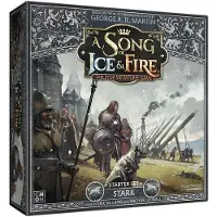Asmodee A Song Of Ice And Fire Tabletop Miniatures Game Stark Starter Set [] Figure,