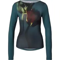 Topshop T-shirt 'KIMMIE' pétrole / vert clair / rouge foncé / noir