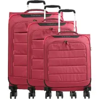 Travelite Valise à roulettes Skaii 4W L / M / S Rouge soirée