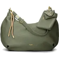 Zwei Sac bandoulière 'Lola' jade