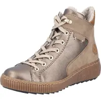 Rieker Damen Stiefelette gefüttert Bronze