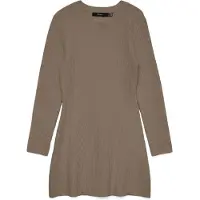 Vero Moda Robes en maille 'VMJosanna' moka