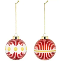 Alessi Boule de Noël Alessi Delight Set 1 (2 Pièces)
