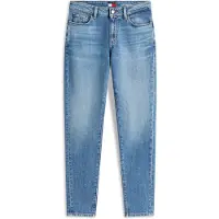 Tommy Hilfiger Jean durable pour femme Lucy : coupe mi-ajustée, bleu, avec détails logo
