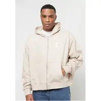 Karl kani Veste de survêtement crème / blanc