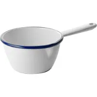 Jamon Casserole en émail avec bec 12cm - conique