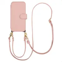 Selencia Riva Bookcase avec MagSafe et cordon pour Apple iPhone 17e / 16e - Old Pink