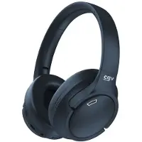 CGV Casque Bluetooth - - SonicVibe ANC - Réduction active du bruit - Microphone intégré - Égaliseur personnalisable - Bleu