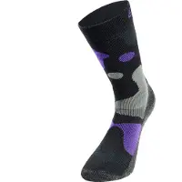 Odlo Unisexe, Chaussettes de sport, Adventurer Merino Warm Skisocken (23 - 26), Noir
