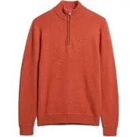 Superdry Pull-over 'Essential' orange / noir