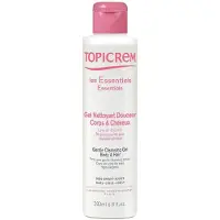 Topicrem Gel Nettoyant Douceur - - 200ml - Hypoallergénique - Peaux sèches - Hydratation