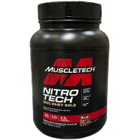 Muscletech Nitro Tech 100% Whey Gold (908g)Double ChocolatWhey ProtéineMuscletech