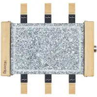 H.Koenig Gril à raclette design bois pour 6 personnes WOD6
