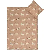 By Mats Bed Linen Baby Size 70 x 100 cm - Dreamy Unicorn (MAT122) (100 x 70 cm, 45 x 40 cm)