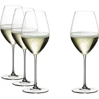 Riedel VERITAS KAUF 4 ZAHL 3 CHAMPAGNE WINE GLASS A02/19 4 Stück 544900028