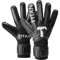 T1tan Classic 1.0 Black-out Goalkeeper Gloves With Finger Protection Noir 10