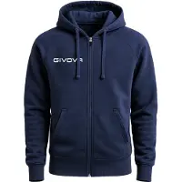 Givova King Full Zip Sweatshirt Bleu 8-10 Years Enfants
