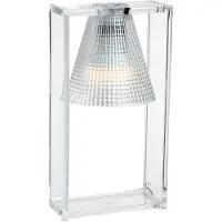Kartell Lampe de Table , Light-Air, Transparent, Salon / séjour, Plastique, Design