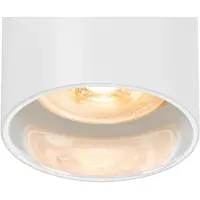 SLV Spot de plafond blanc Asto Tube cylindre - 1x GU10