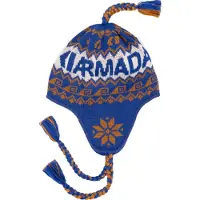 Armada Peruvian Ear Flap Beanie Bleu