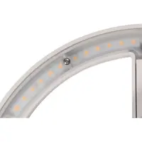 SLV Lampe d'extérieur élégante Q-Ring avec capteur - blanc