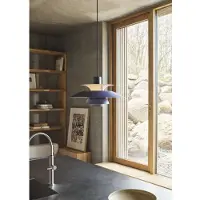 Louis Poulsen Suspension , PH 5 300, Bleu, Salon / séjour, Métal